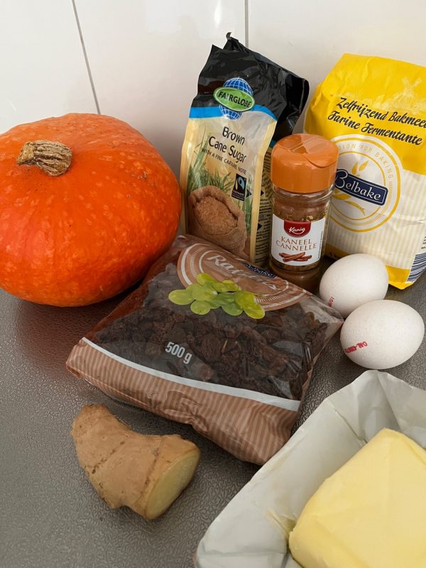 KANEEL-POMPOENCAKE ingrediënten